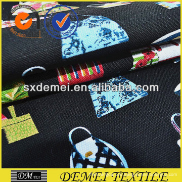 textil china de tela de algodón de la impresión tropical